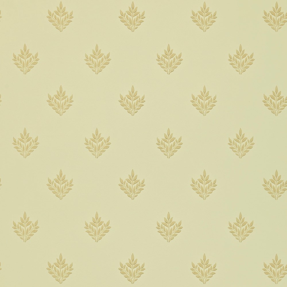 Pearwood Wallpaper 108 by Morris & Co in Ivory Manilla Beige